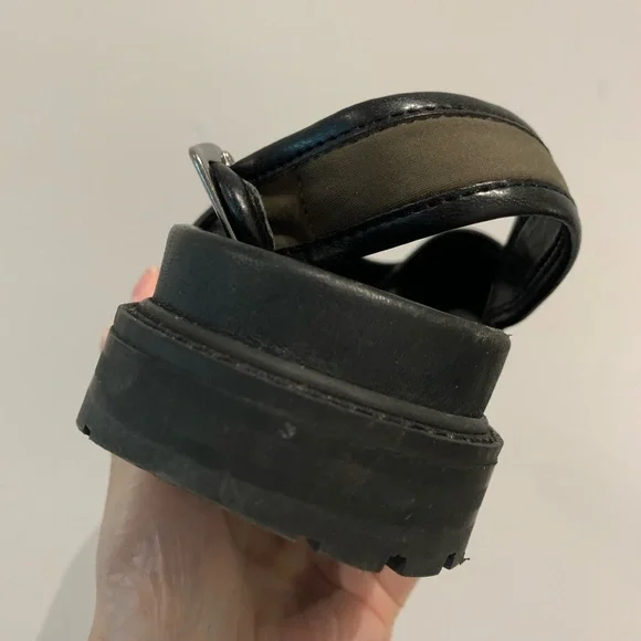 ZARA platform cross sandals - Picture 6 of 7